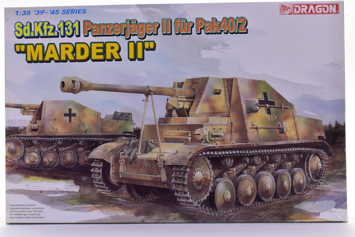 Sd.Kfz. 131 Panzerjager II Fur Pak 40/2 "Marder II" '39-'45 Series 1:35 | 6262 | Dragon Model