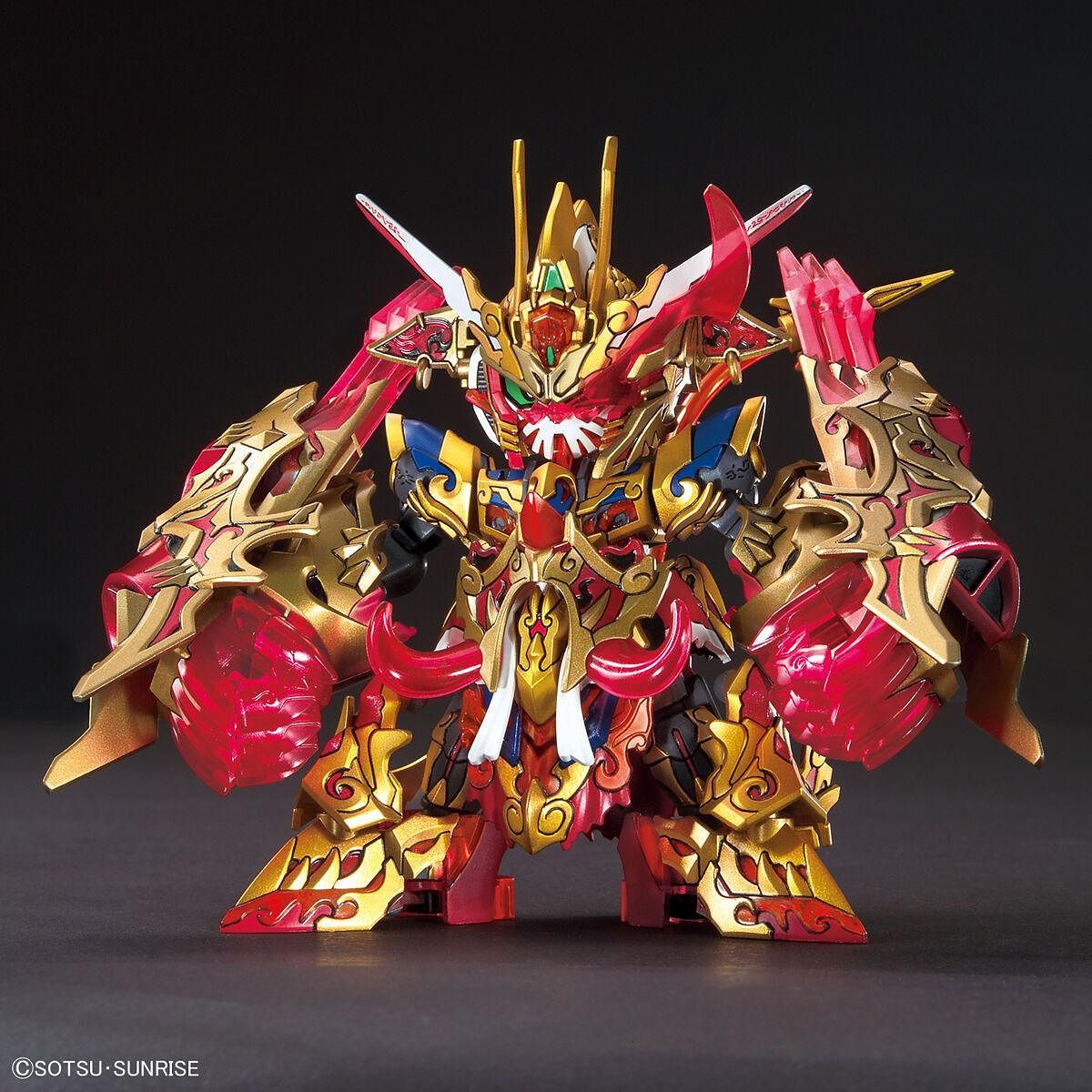 Gundam Wukong Impulse in a dynamic, colorful pose for Bandai 5061783