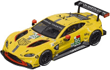 Yellow Aston Martin Vantage GTE race car, "Aston Martin Racing No.95." for Carrera 27631