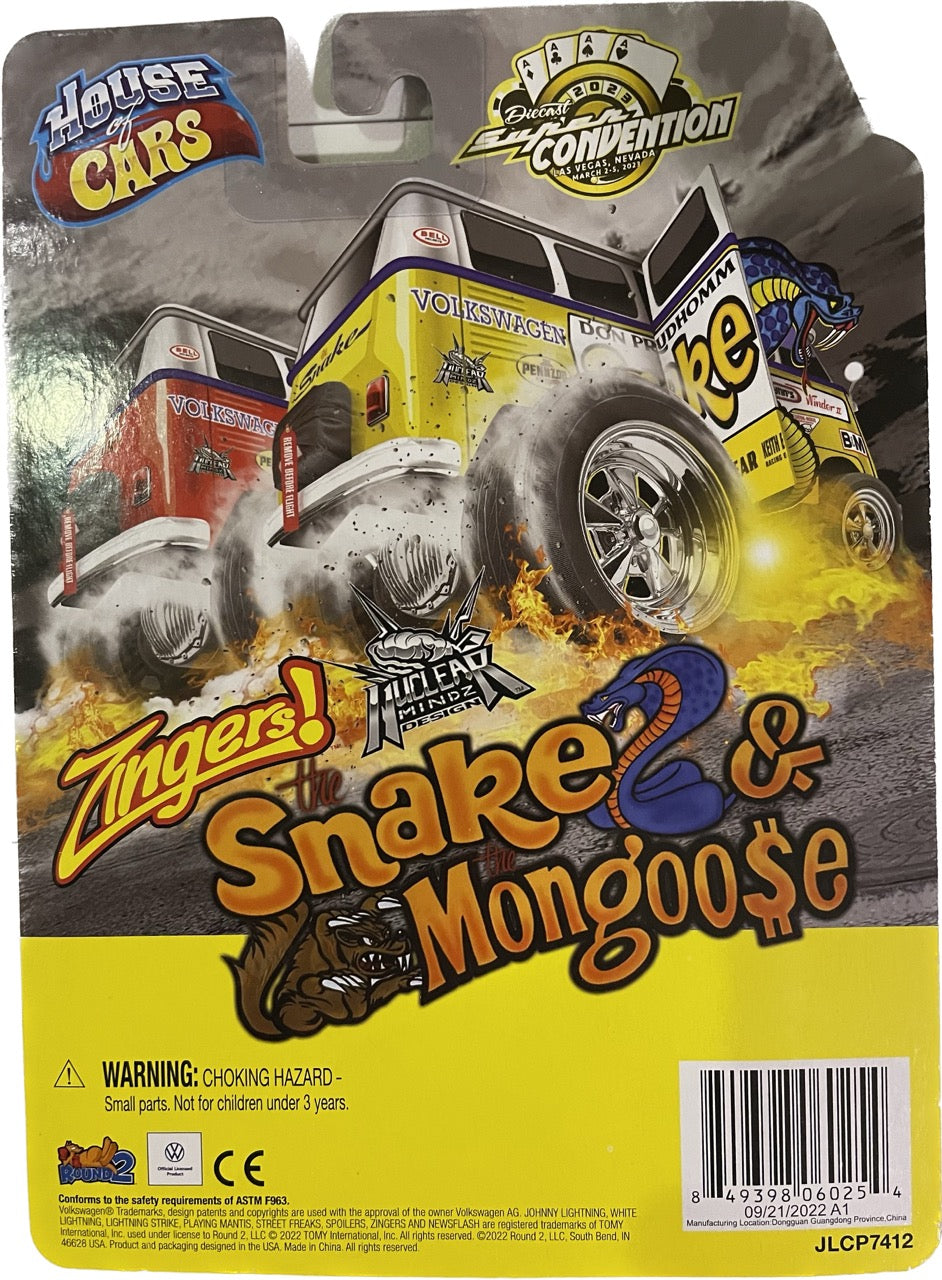 Las Vegas Super Convention 2023 Snake Zinger Bus | JLCP7412 | Johnny Lighting