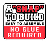 Snap-together model assembly: Easy to build, no glue needed for Atlantis Model Co ALM1026