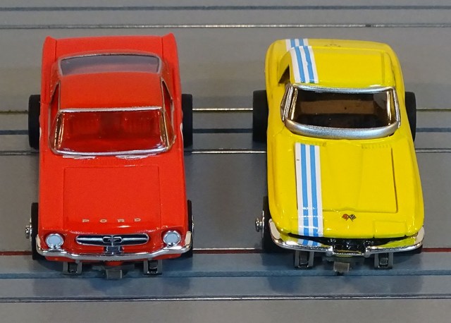 1965 Mustang Fastback & 1967 Corvette - Double 8 Racing | SRS341SC | Auto World