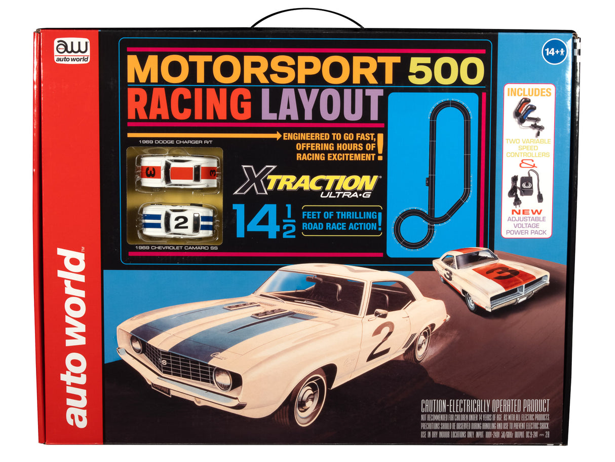 14' Motorsport 500 Slot Race Set | SRS346 | Auto World