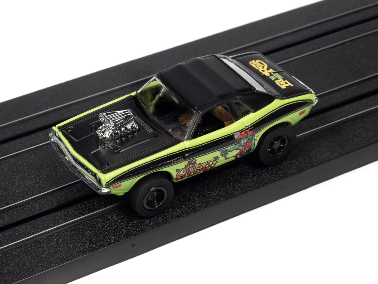 14' Rat Fink - Fink & FURRY-OUS Underground Racing Slot Car Set | SRS347 | Auto World