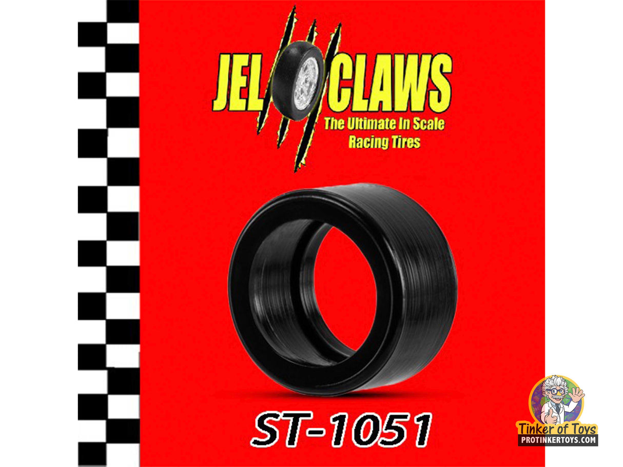 Black scale racing tire, ST-1051, for 1:32 Corvette model for Fly C5 Corvette