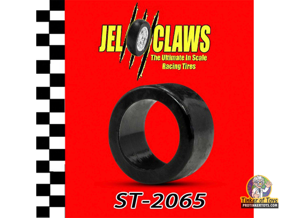 Black scale racing tire, ST-2065, for 1:64 model cars