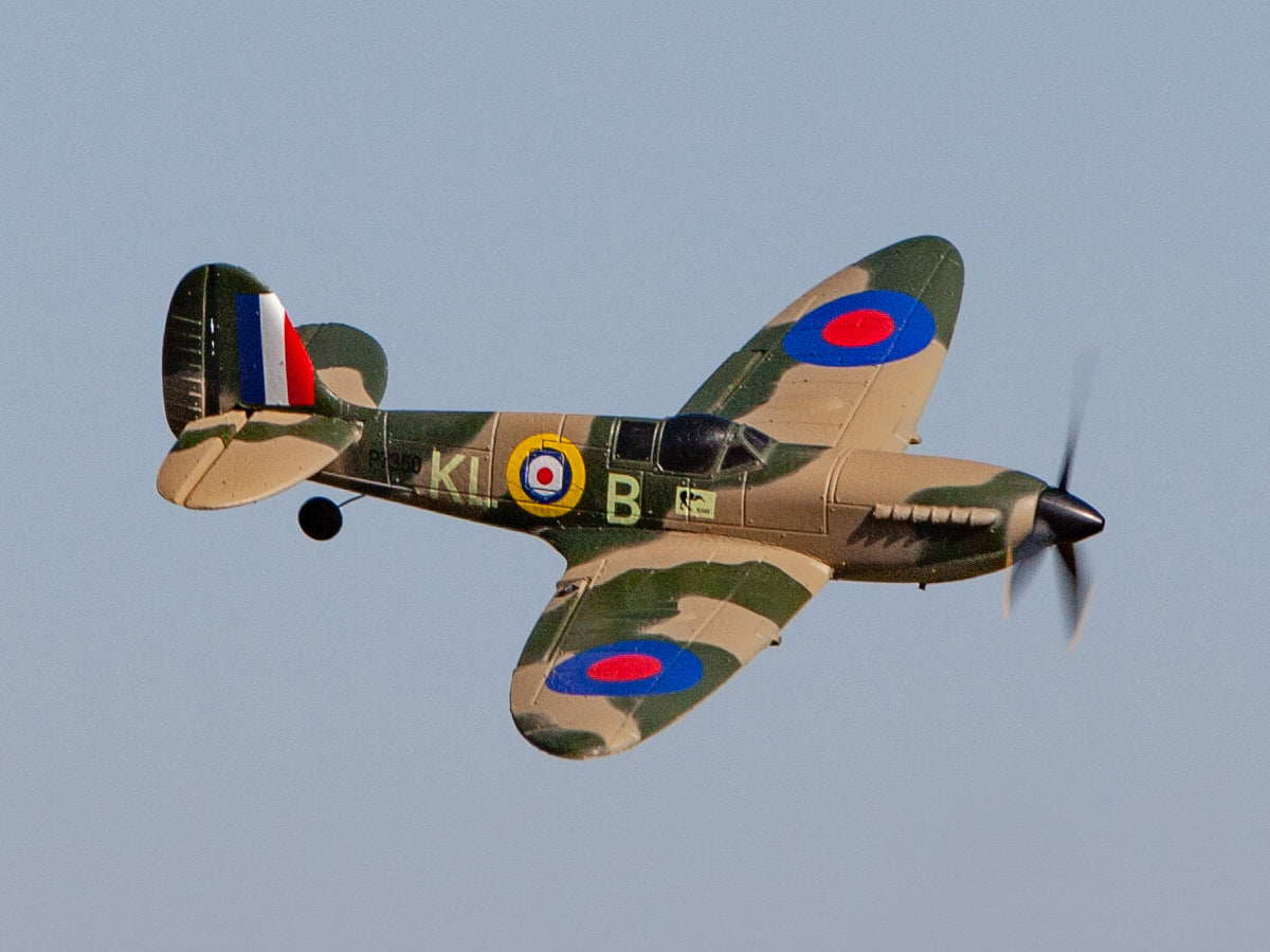 Supermarine Spitfire Micro RTF Airplane w/PASS | RGRA1303 | HRP Hobbies