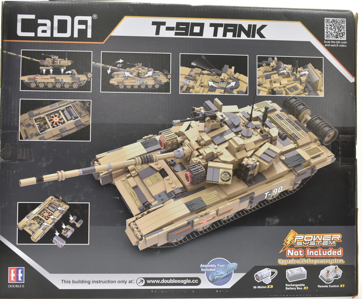 T-90 Tank 1722pcs | C61003W | CaDA
