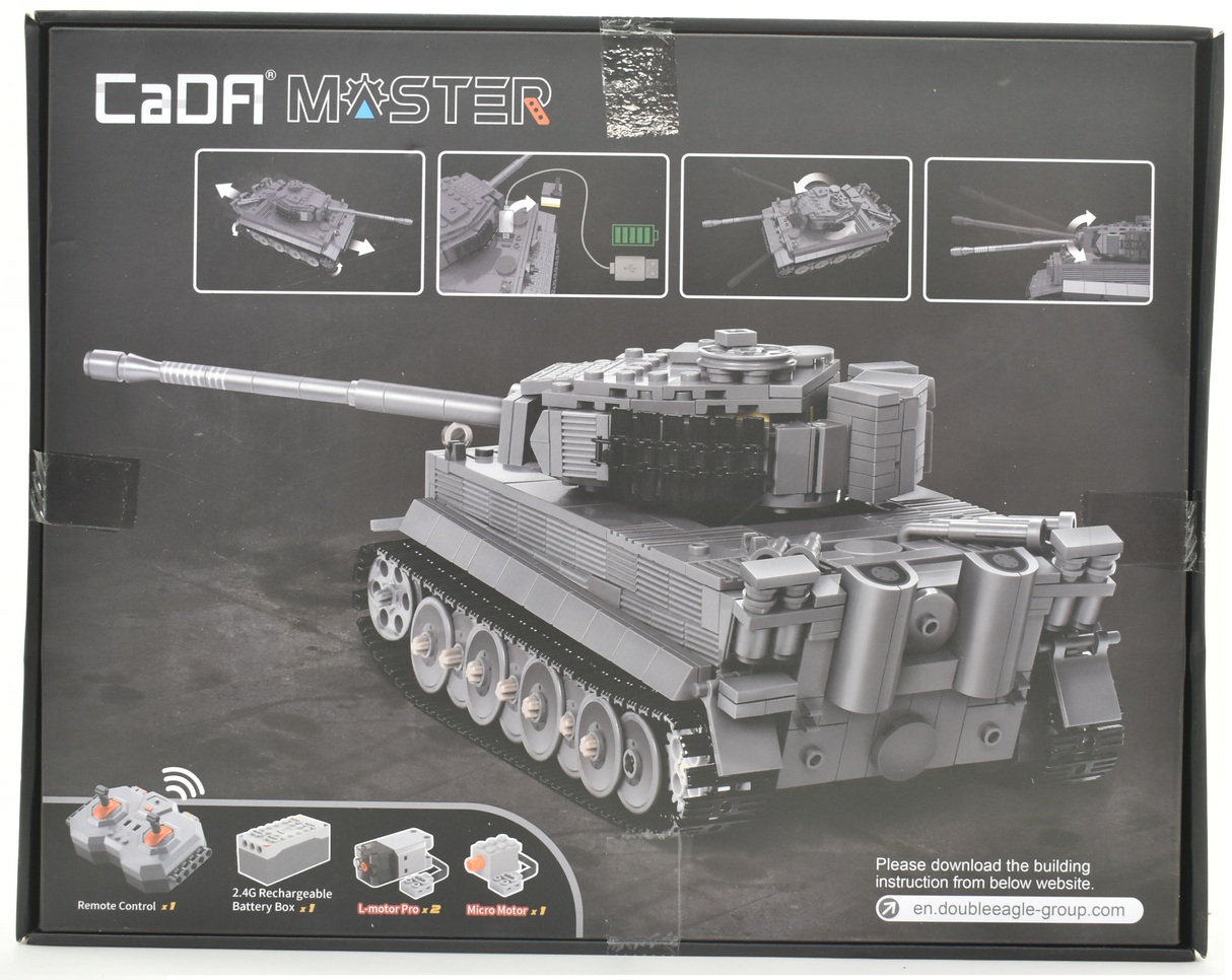 Tiger Tank 925pcs R/C Control | C61071W | CaDA