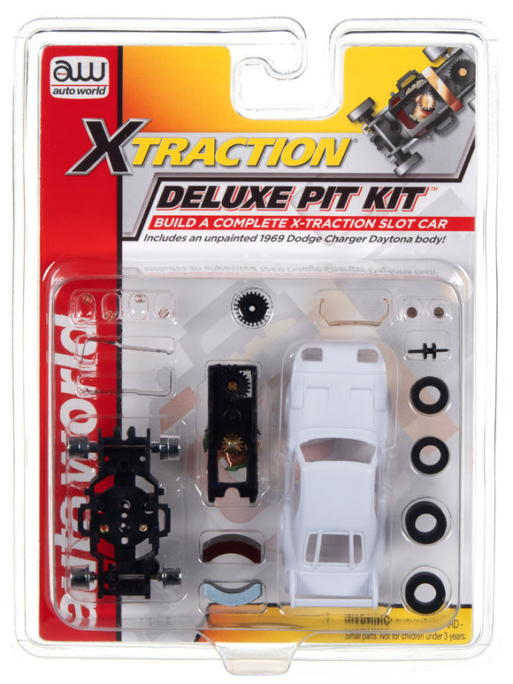X-Traction Deluxe Pit Kit - 1969 Dodge Daytona Body | TRX110 | Auto World