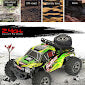 Remote-controlled monster truck toy, ready for off-road action for Banggood Toys 58679