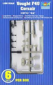 Second Chance VOUGHT F4U CORSAIR AIRPLANE of of 6 1:350 Scale | 06209 | Trumpeter Model Company