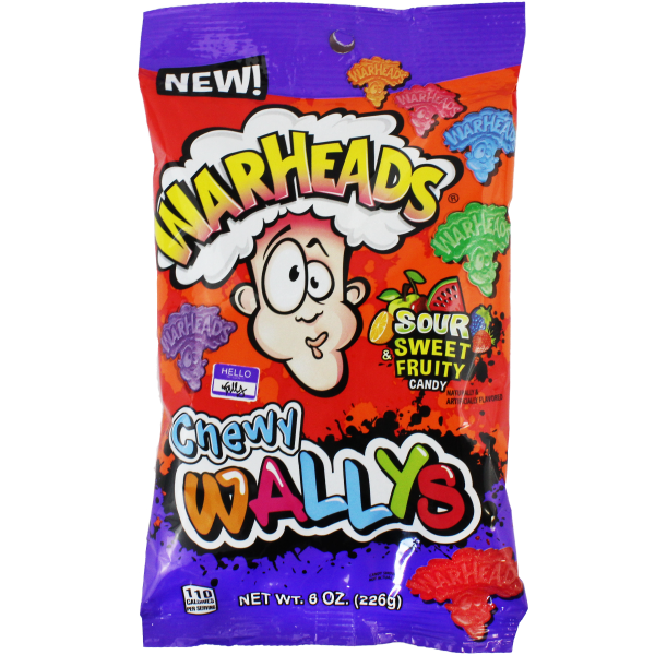 Purple bag of sour and sweet chewy candy treats for Nassau Candy 27300