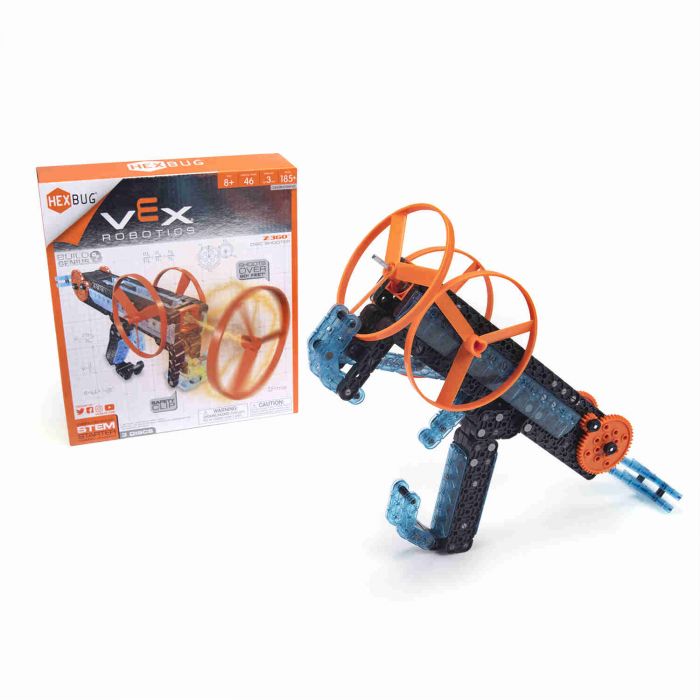 Robotic arm kit with components and assembled model for HexBug 406-5754