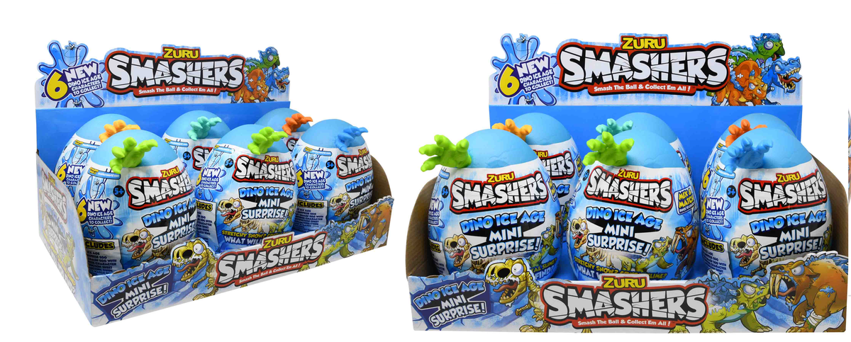 Zuru Smashers Dino Ice Age Small Surprise Egg Surpise 7456