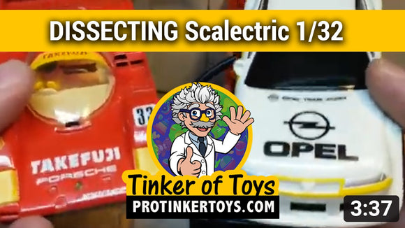 DISSECTION | SCALECTRIC 1990 1/32 car - protinkertoys