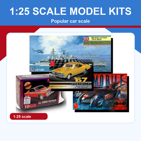 1:25 Scale Model Kits collection