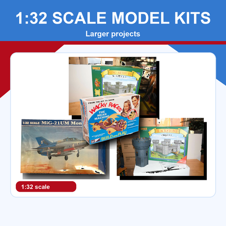 1:32 Scale Model Kits collection