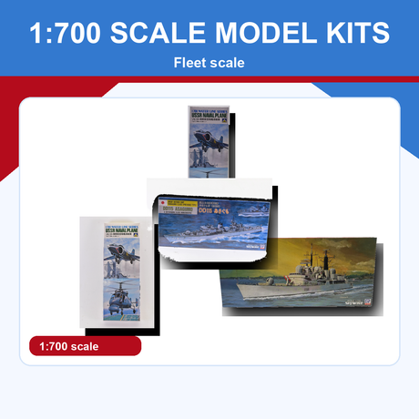 1:700 Scale Model Kits collection
