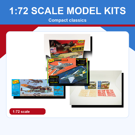 1:72 Scale Model Kits collection