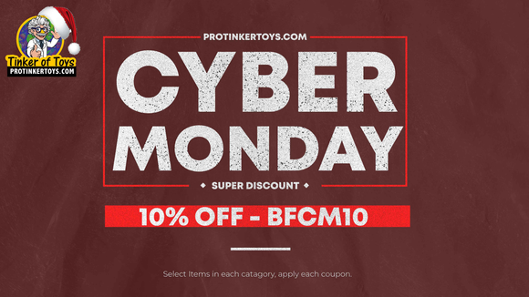 Cyber Monday 10% OFF - Code 