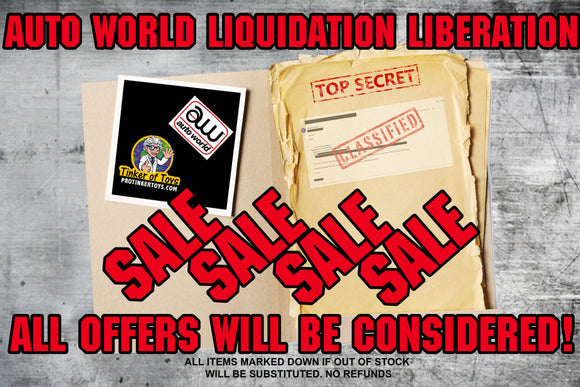 Auto World Liquidation Liberation Sale