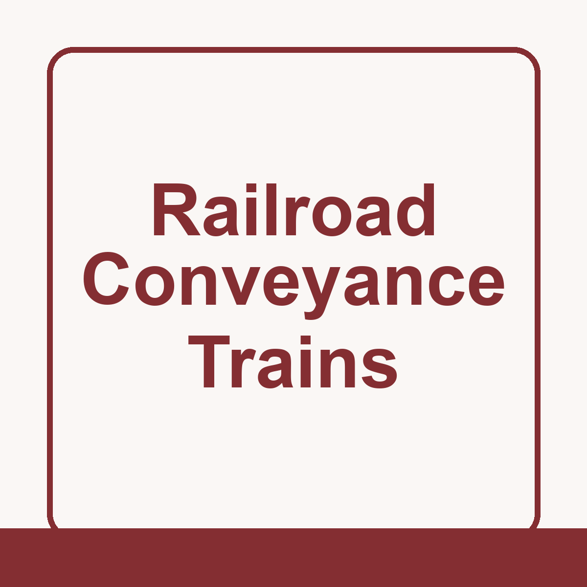 Railroad Conveyance Trains logo