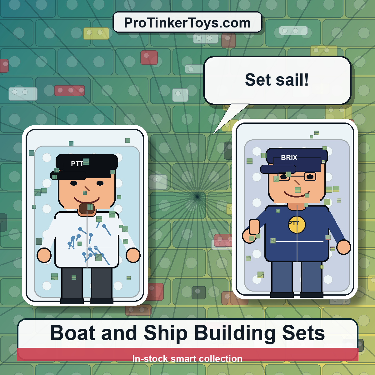 Boat and Ship Building Sets ProTinkerToys collection image