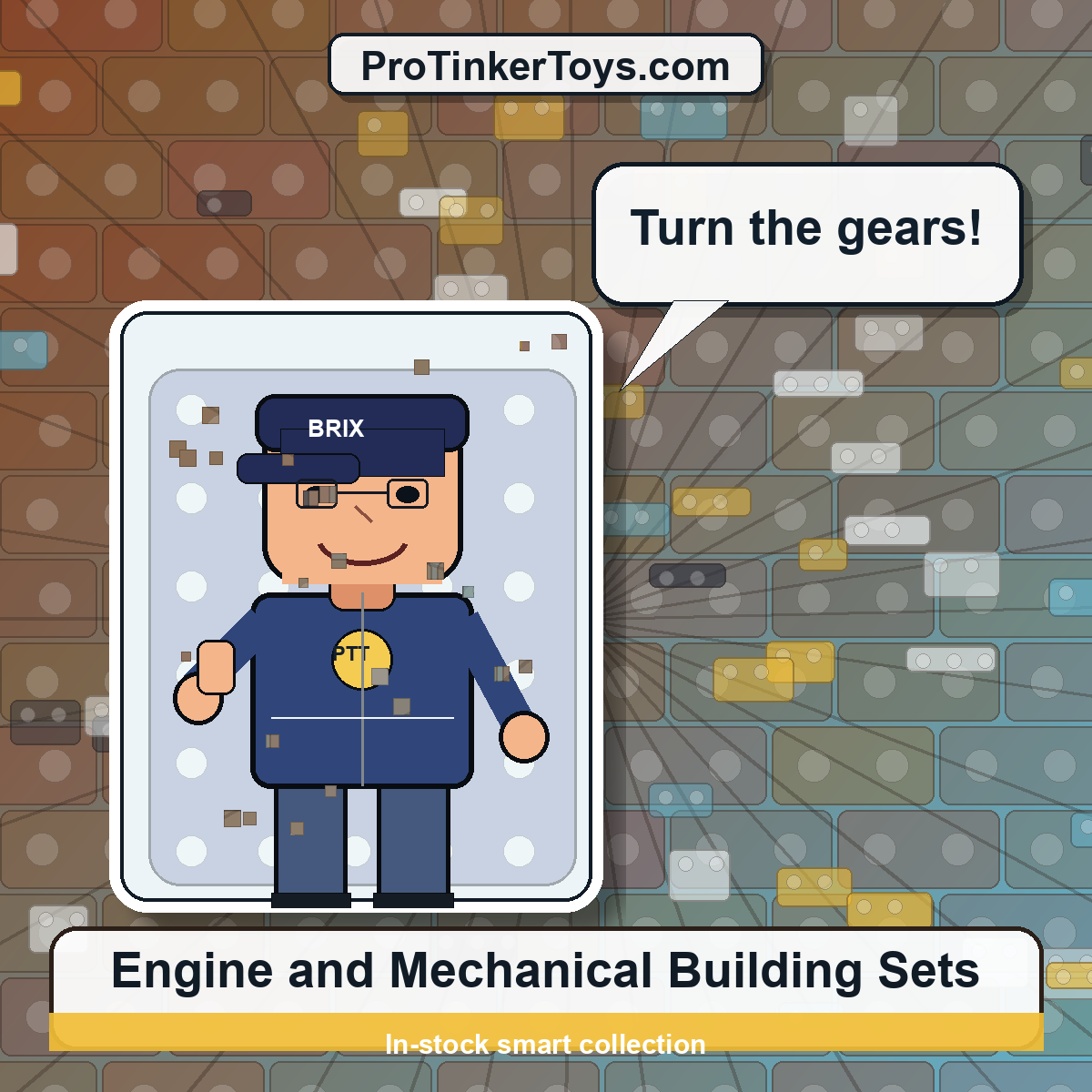 Engine and Mechanical Building Sets ProTinkerToys collection image