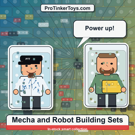 Mecha and Robot Building Sets ProTinkerToys collection image