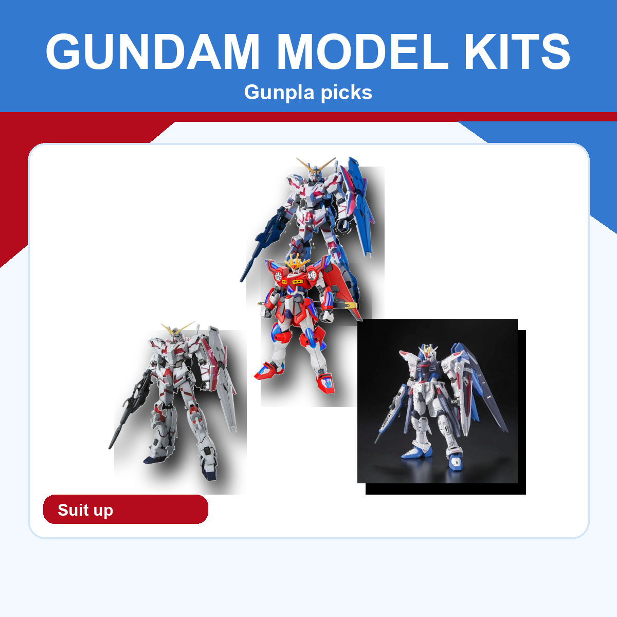 Gundam Model Kits collection