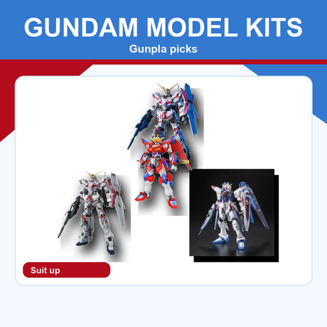 Gundam Model Kits collection