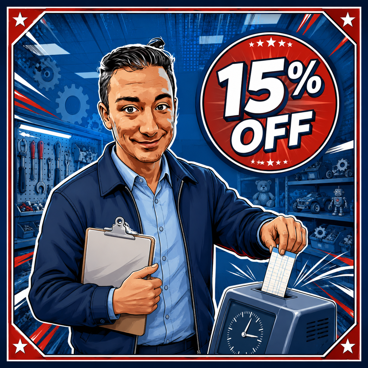 Corporate Ryan clocks out with 15 percent off Labor Day toy picks