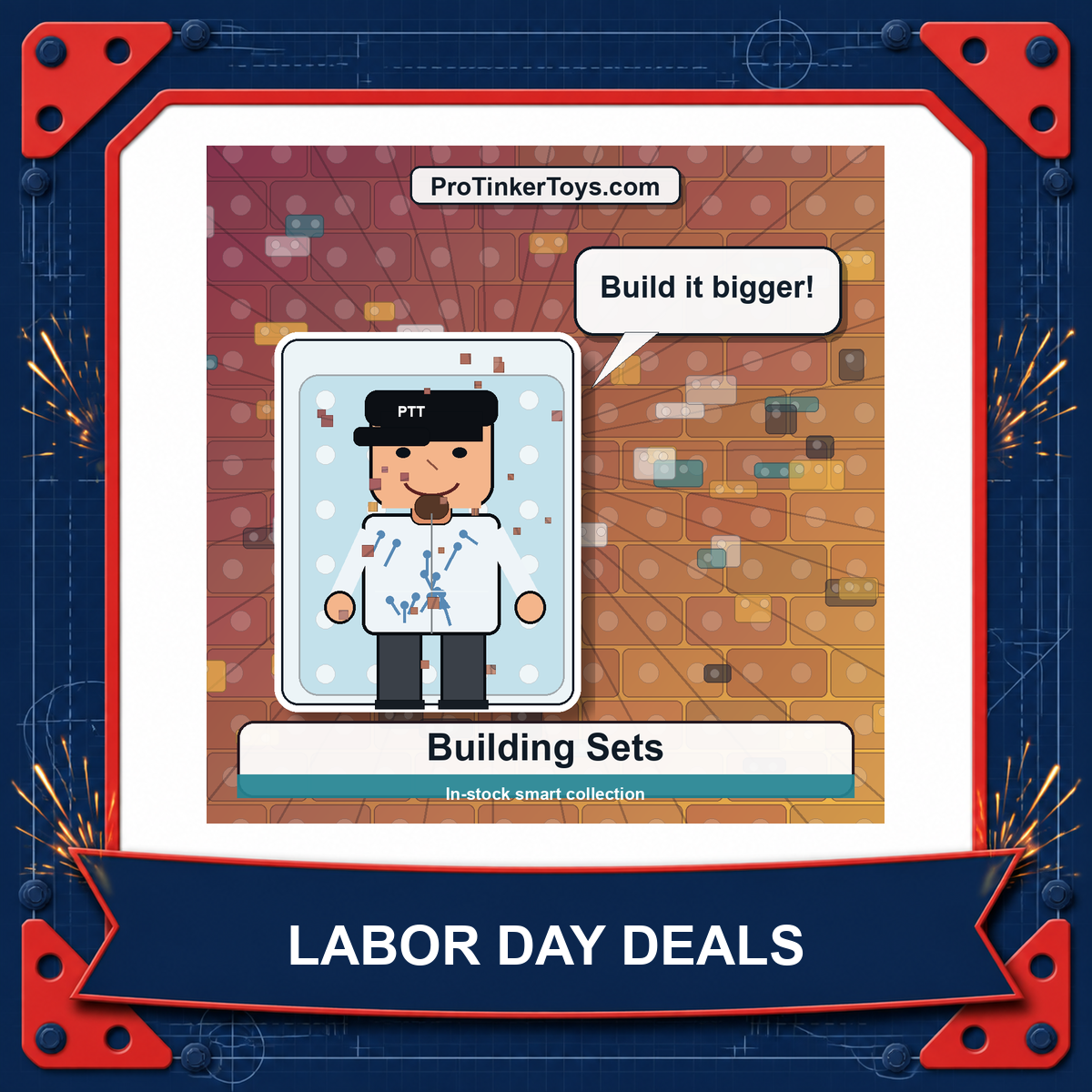 Building sets Labor Day sale collection
