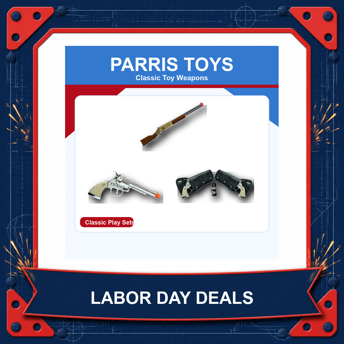 Parris Toys Labor Day sale collection