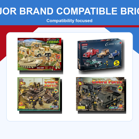 Major Brand Compatible Bricks collection