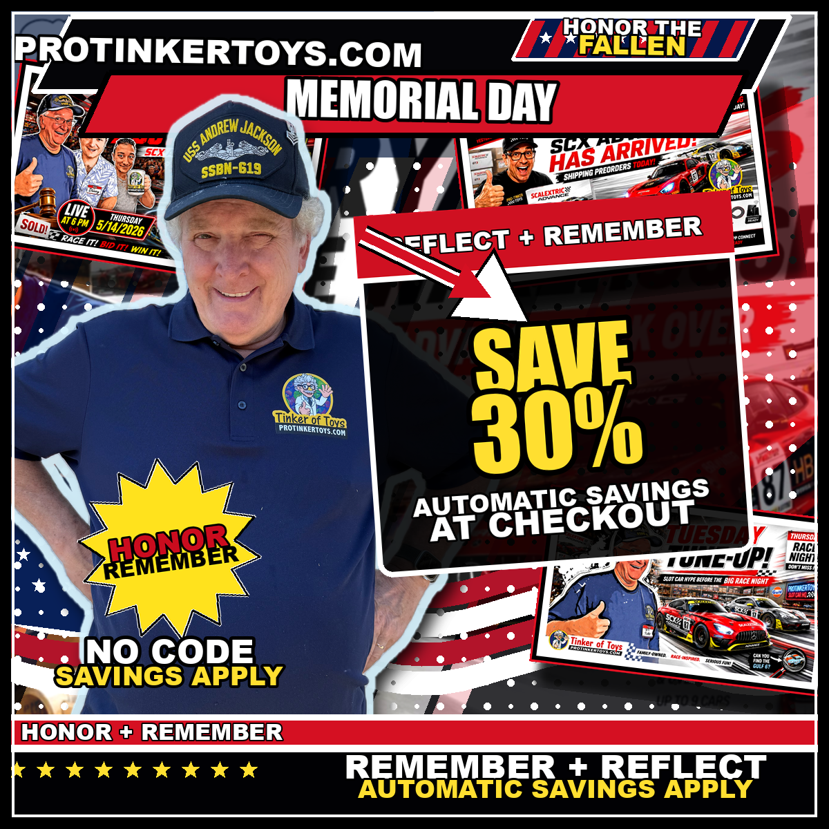 Memorial Day 30% Off