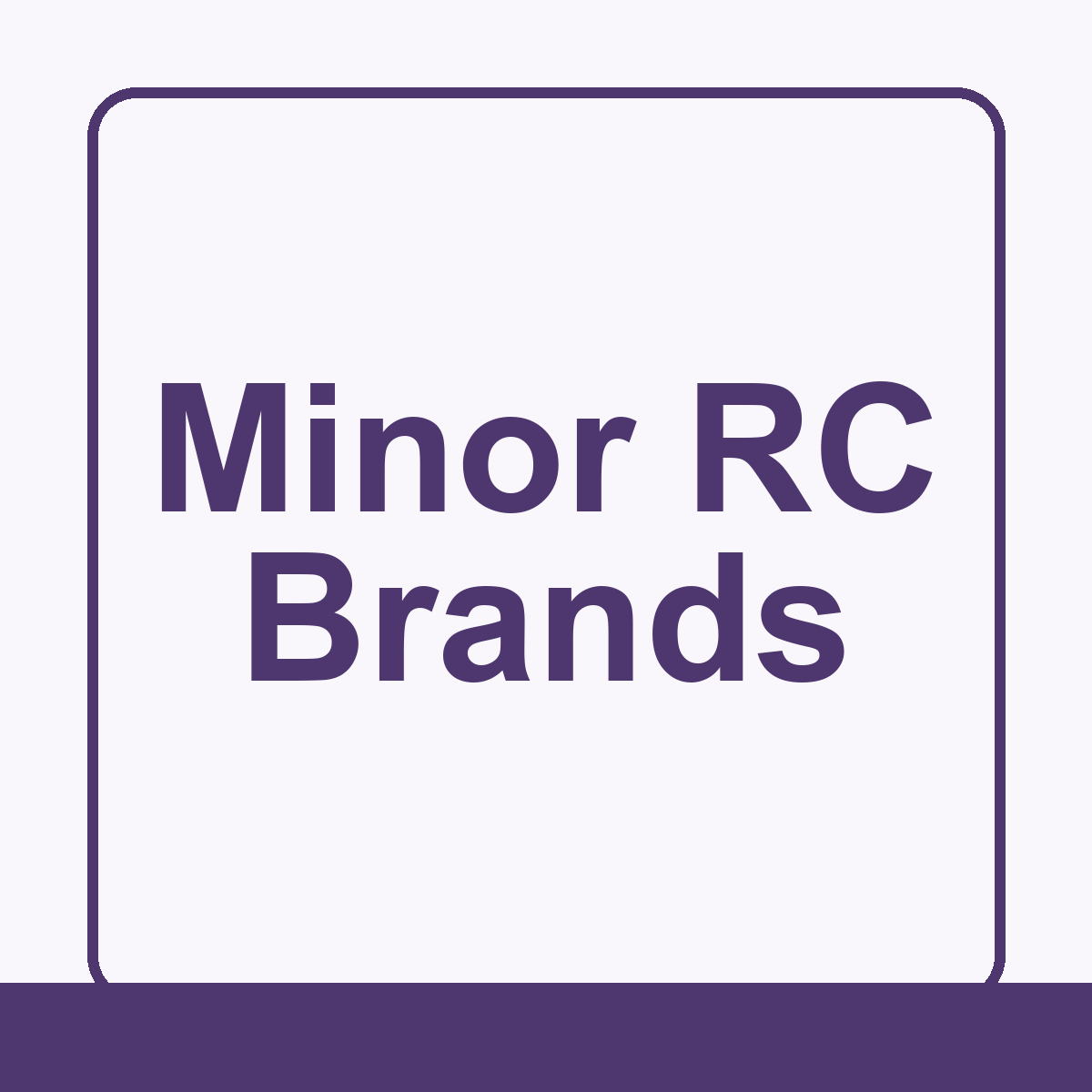 Minor RC Brands collection