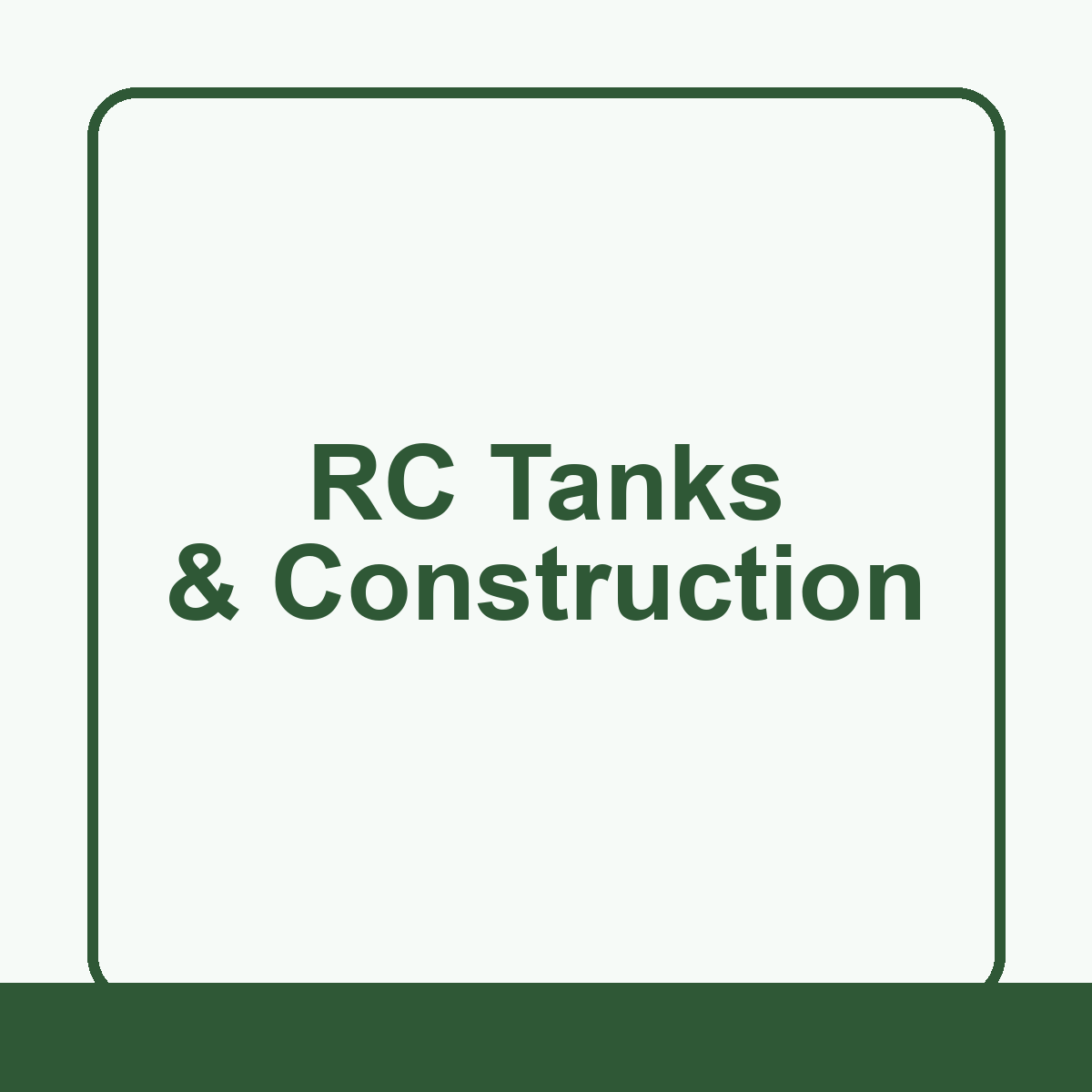 RC Tanks and Construction collection