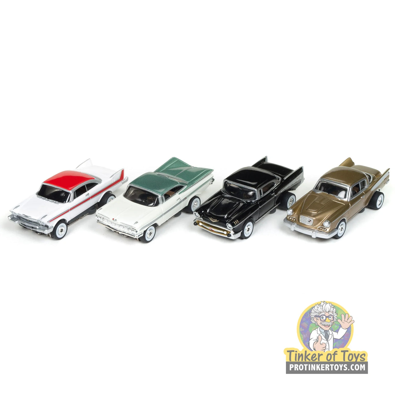 SC334 Auto World 50's and Fins Thunderjet Release 22 HO slot cars, Version A