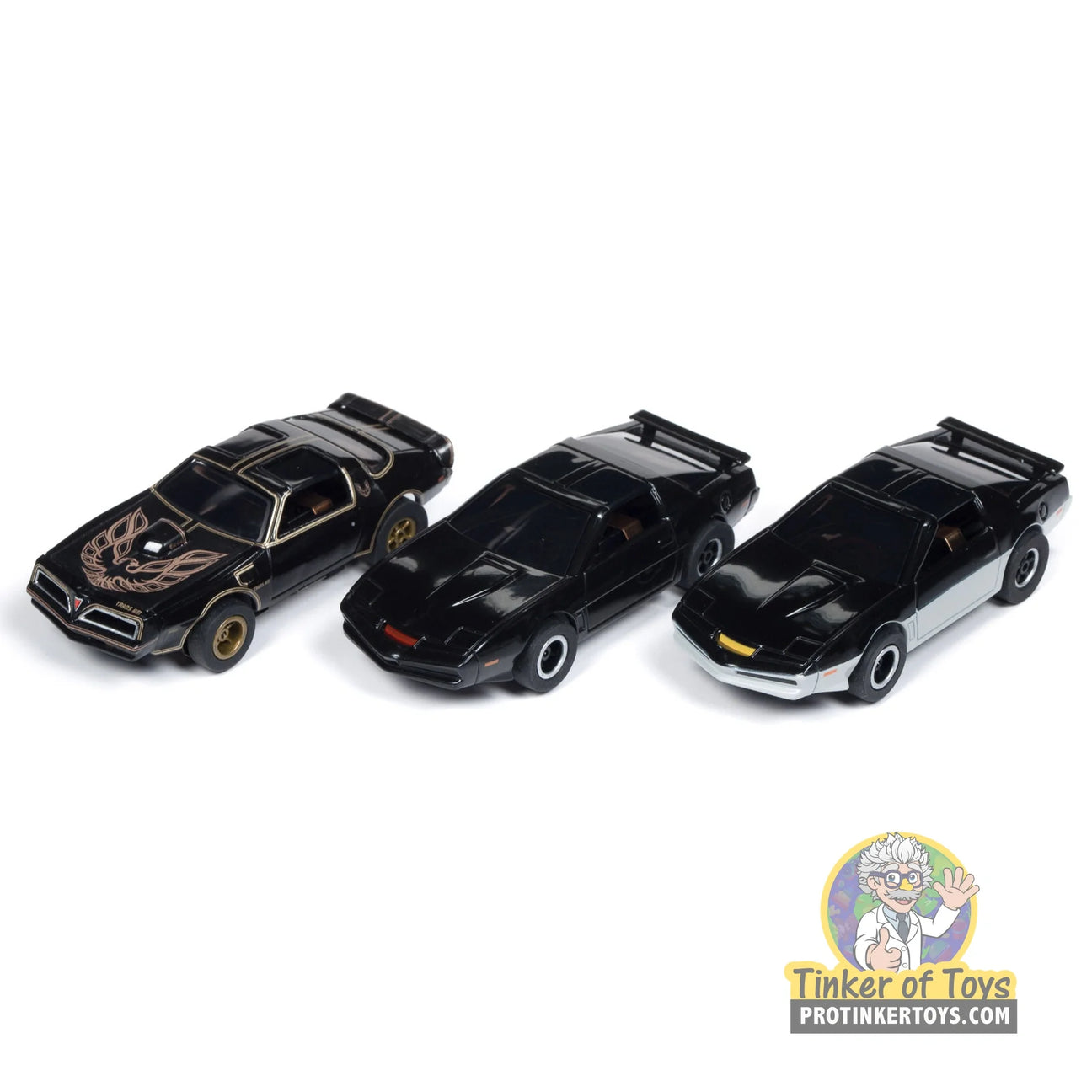 SC339 Auto World XTraction R25 KITT KARR and Smokey and the Bandit HO slot cars