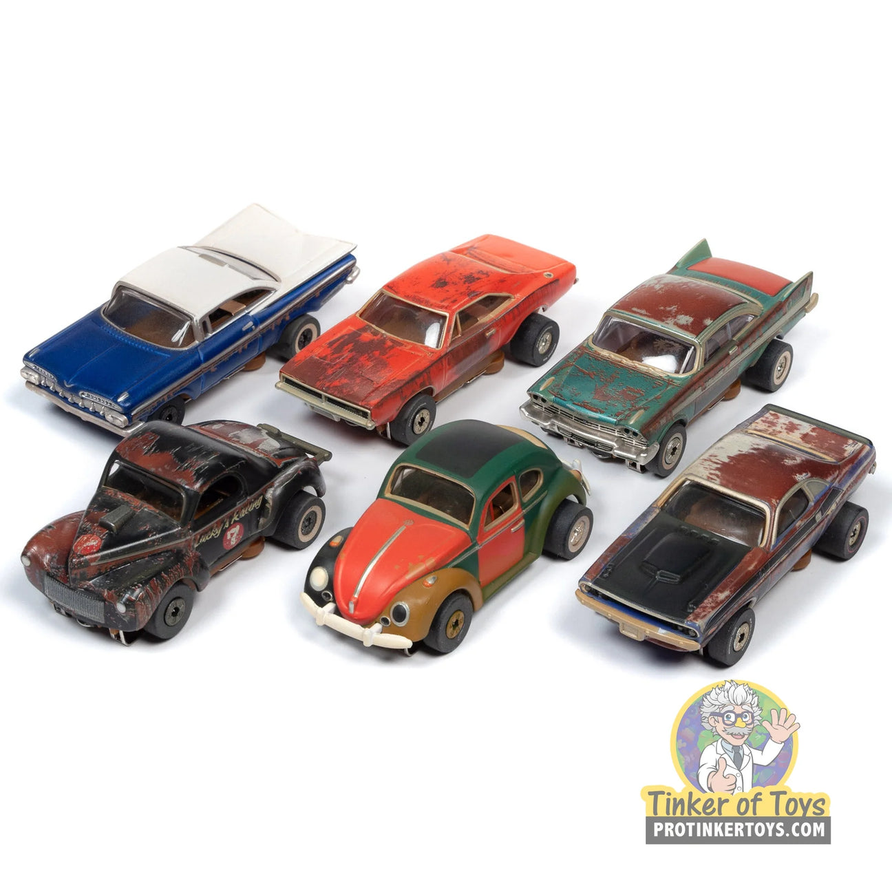 SC345 Auto World Barn Finds Thunderjet Release 26 HO slot cars