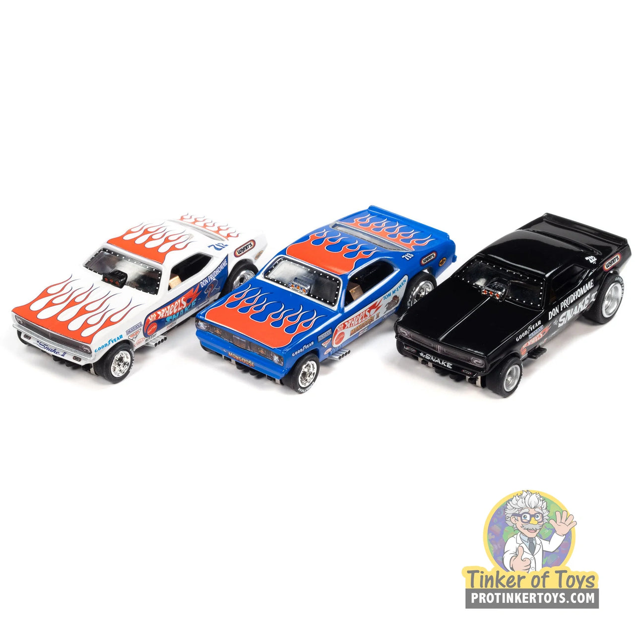 SC376 Auto World Legends of the Quarter Mile 4Gear HO slot cars