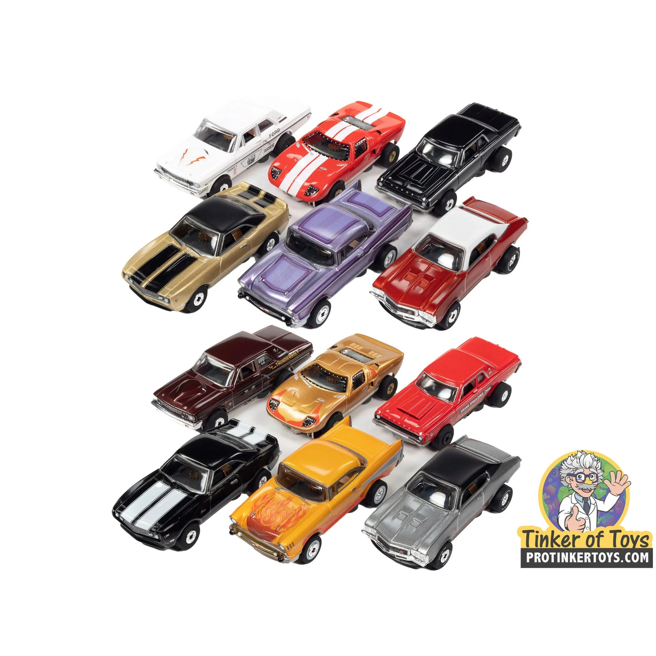 SC379 Auto World Cars N Coffee Thunderjet Release 3 HO slot cars