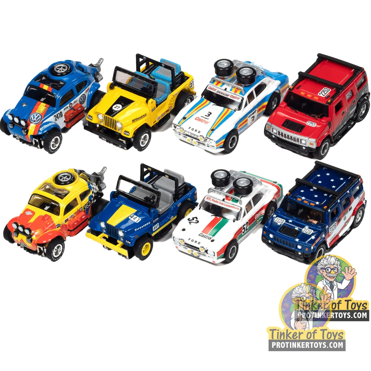 SC380 - Rally X-Traction Release 3 HO Slot Cars — Auto World HO slot car lineup