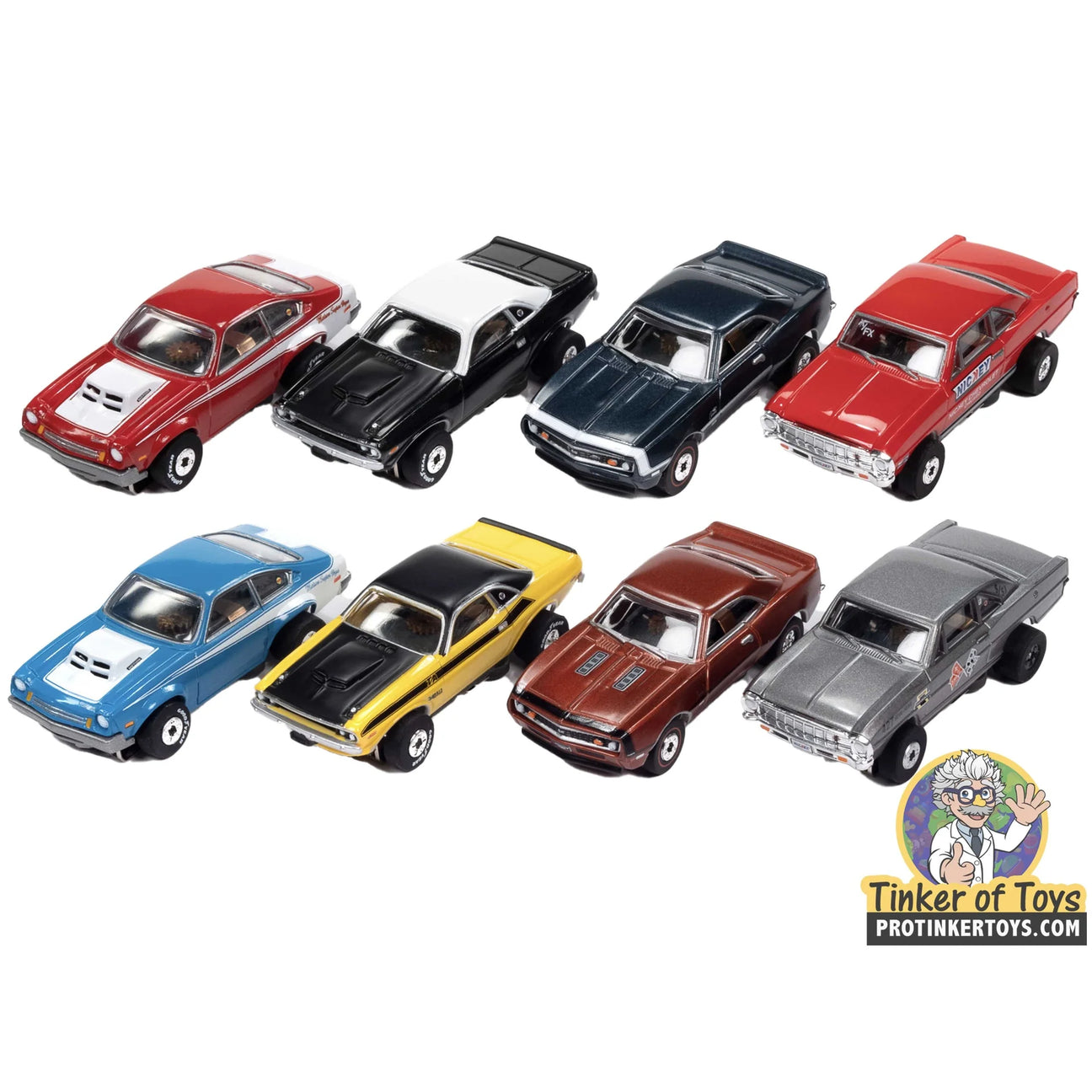 SC385 Auto World Muscle Car Dealership Thunderjet Release 3 HO slot cars