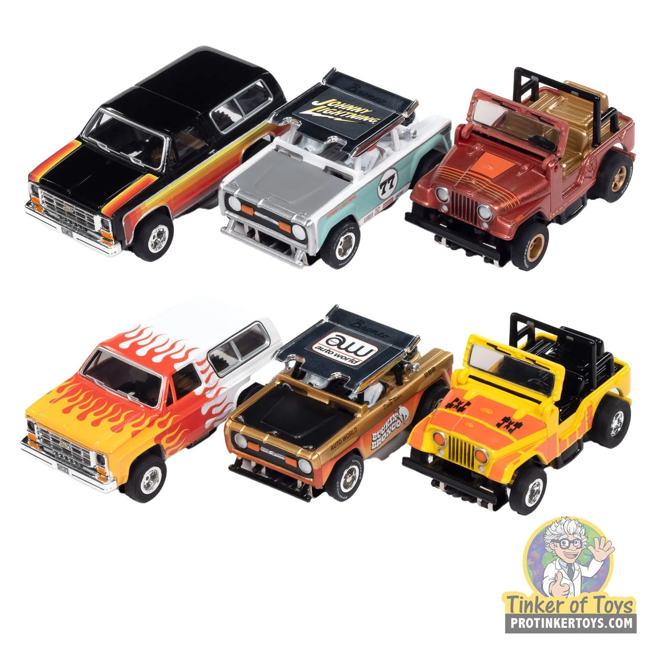 SC407 Auto World Xtraction Off Road 2024 Release 2 HO slot cars