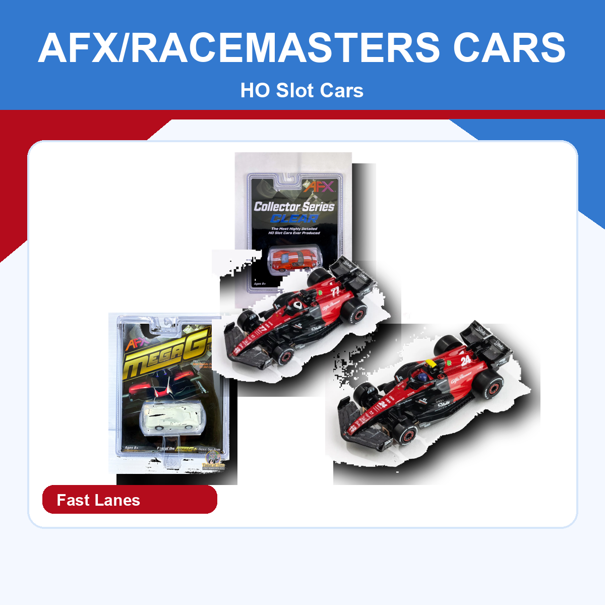 AFX/Racemasters Cars collection