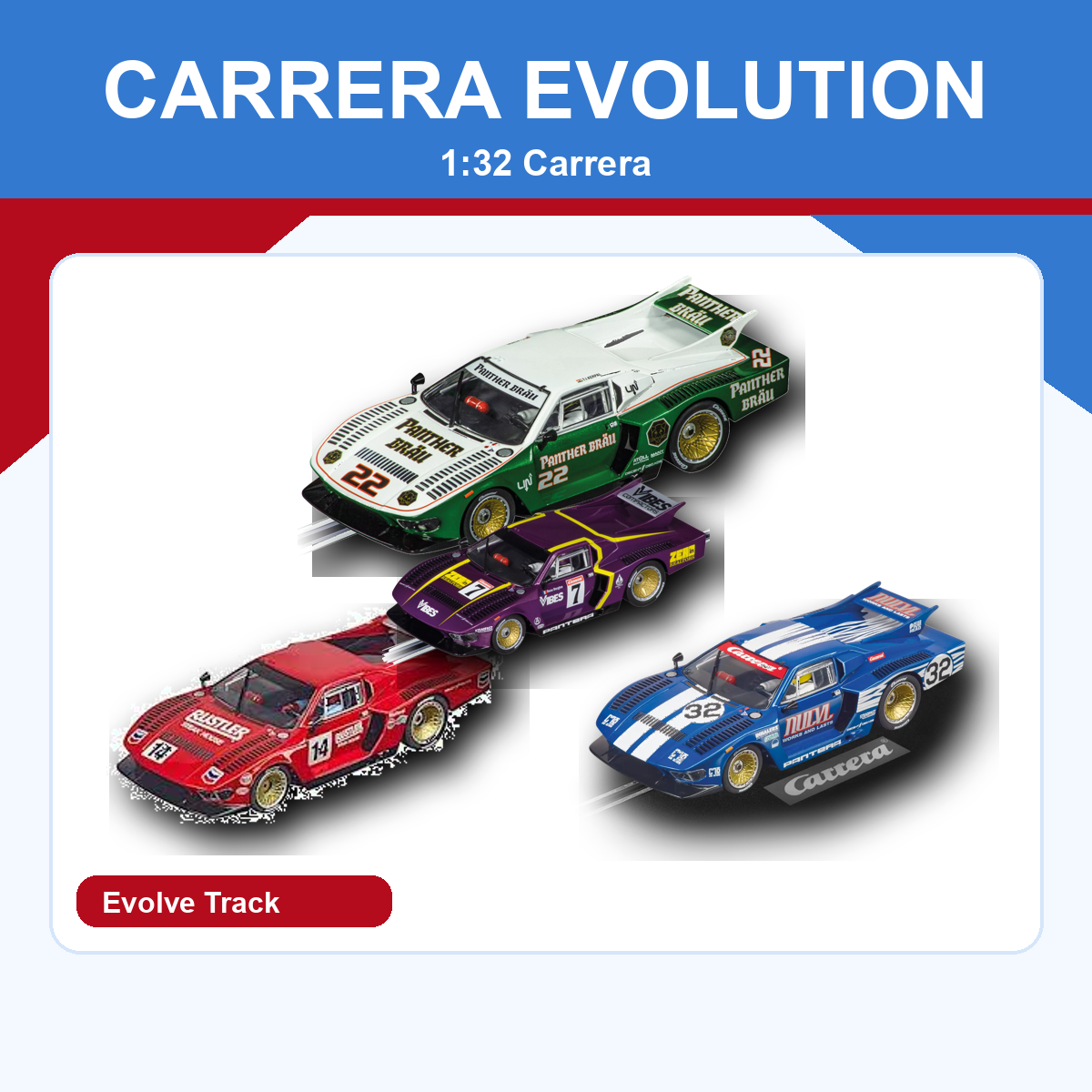 Carrera Evolution ProTinkerToys slot car collection image
