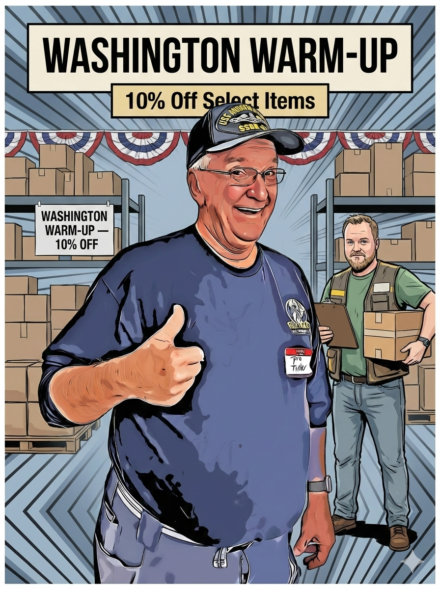 The Washington Warm-Up — 10% Off